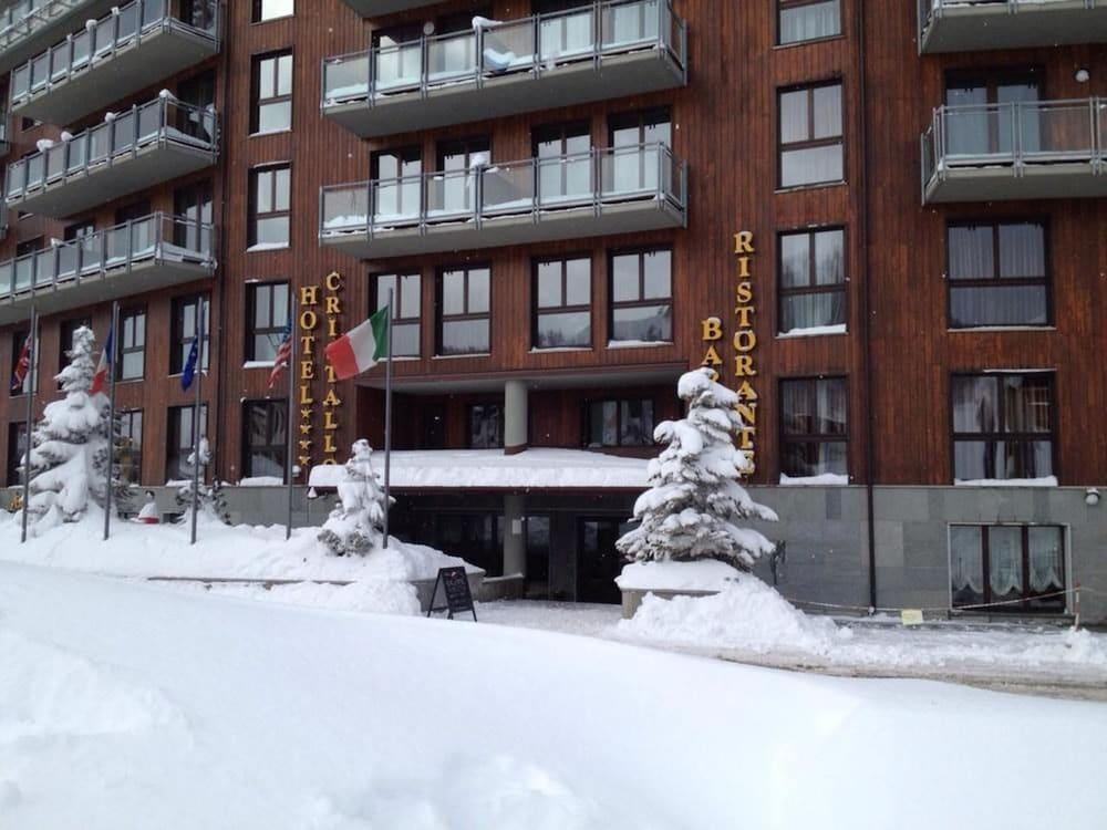 Hotel Cristallo Colle Colle Sestriere Zewnętrze zdjęcie
