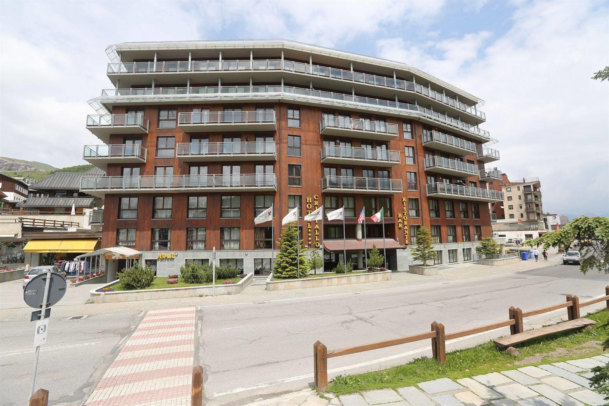 Hotel Cristallo Colle Colle Sestriere Zewnętrze zdjęcie